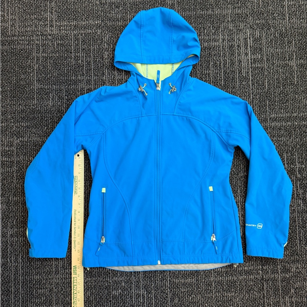 Free Country Women's Softshell Jacket Blue M